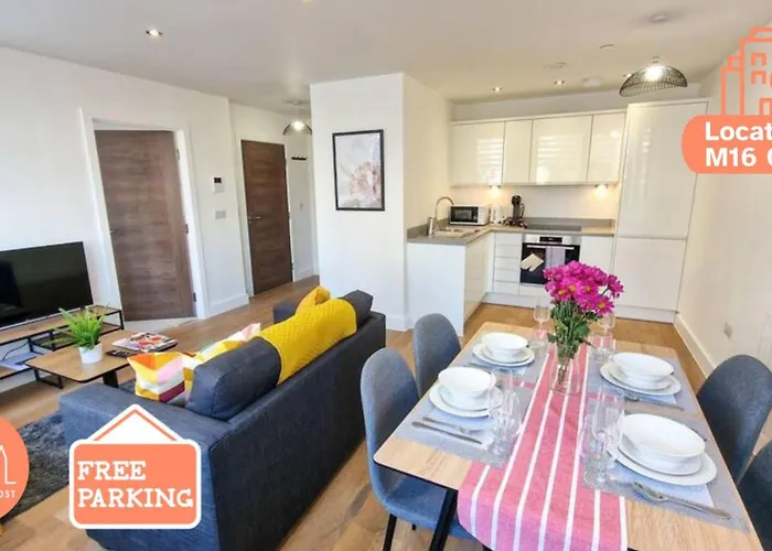 1 Bed Old Trafford Flat Free Parking